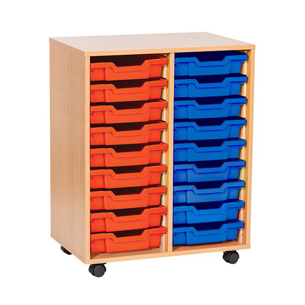 China 18 tray Mobile Storage Cabinet